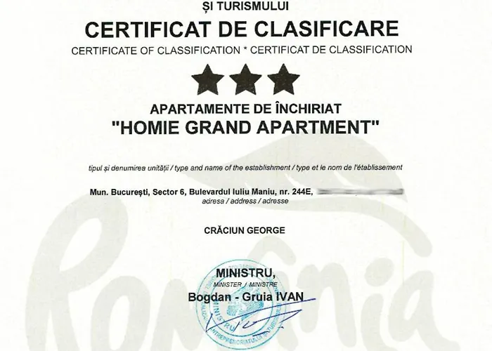 Daire Homie Grand - Private Parking - Self Check-in Bükreş